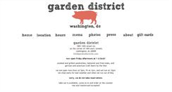 Desktop Screenshot of gardendistrictdc.com